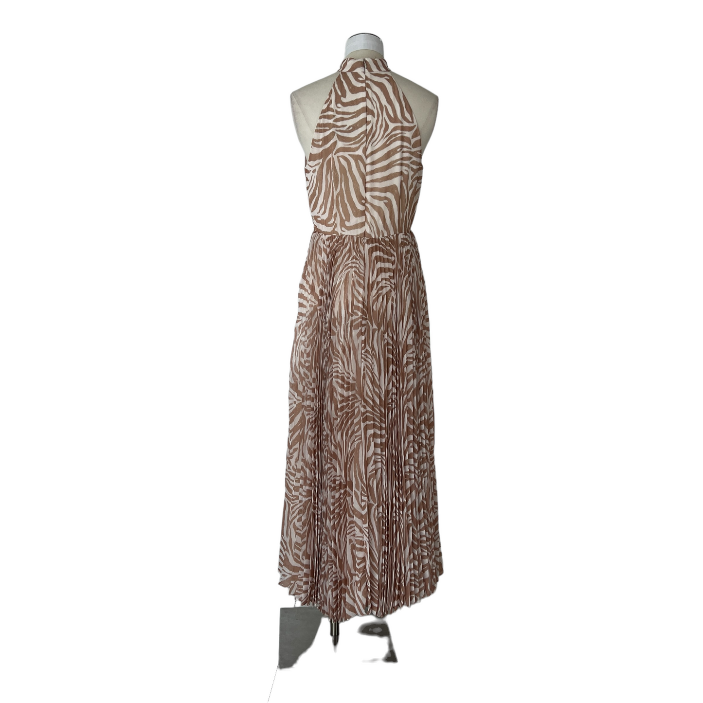 Zebra Print Long Dress - 1