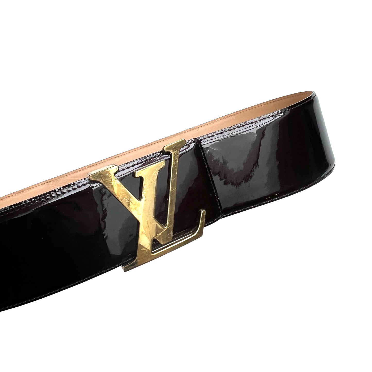 Patent Logo Belt - 85cm