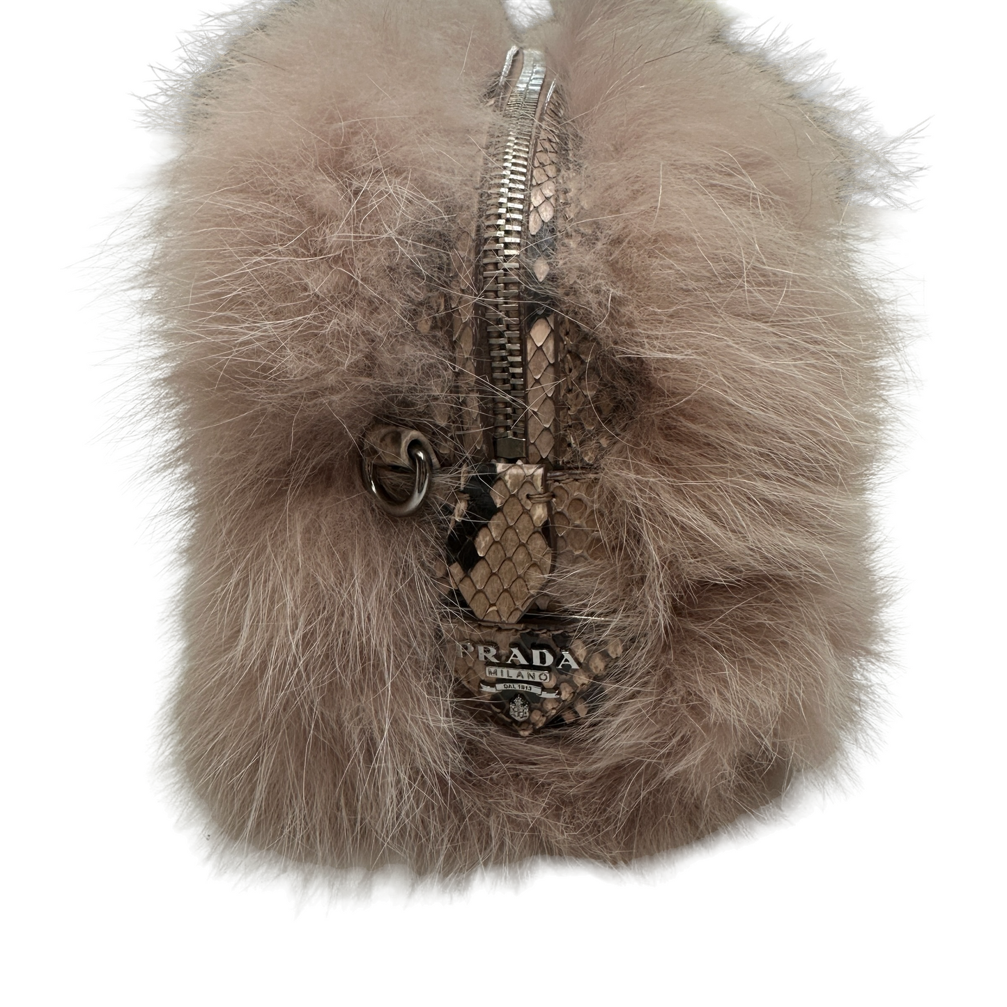 Fox Fur Crossbody Bag