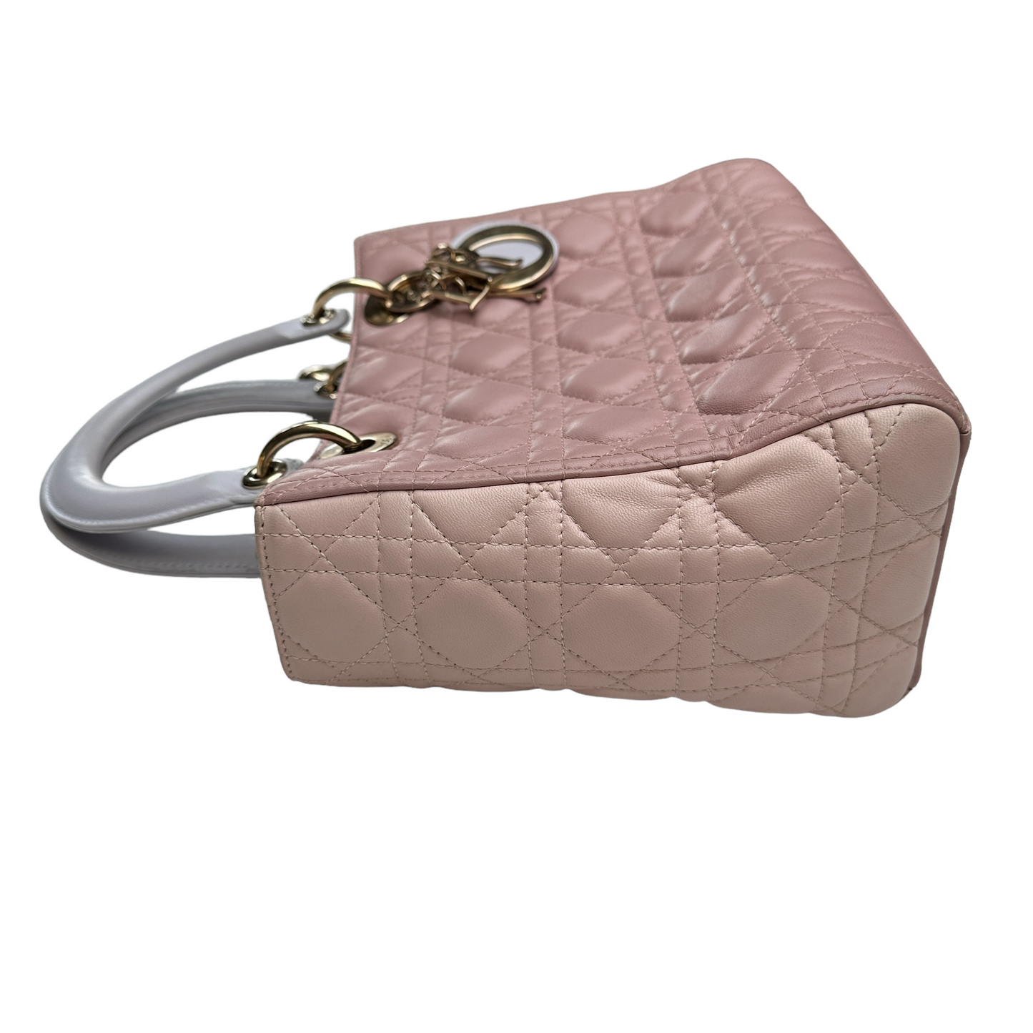 Small Tricolor Lady Dior Bag