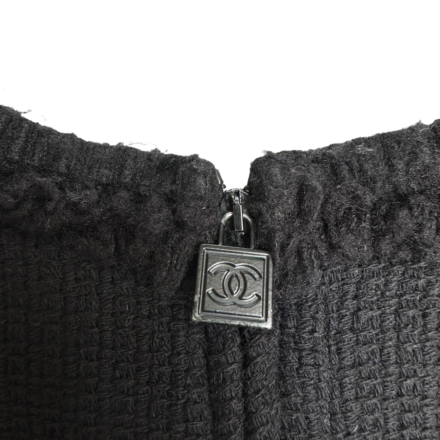 Black Wool Sport Dress - S
