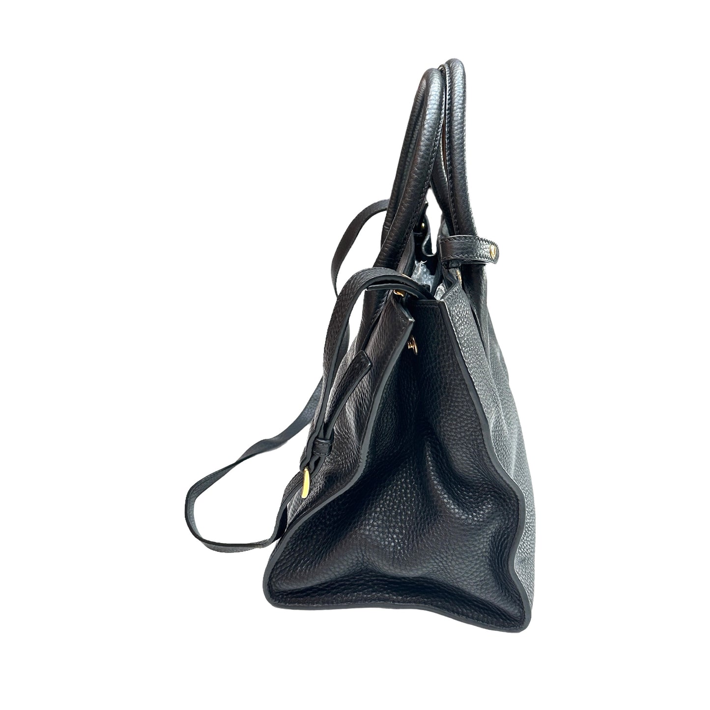 Black Leather Tote