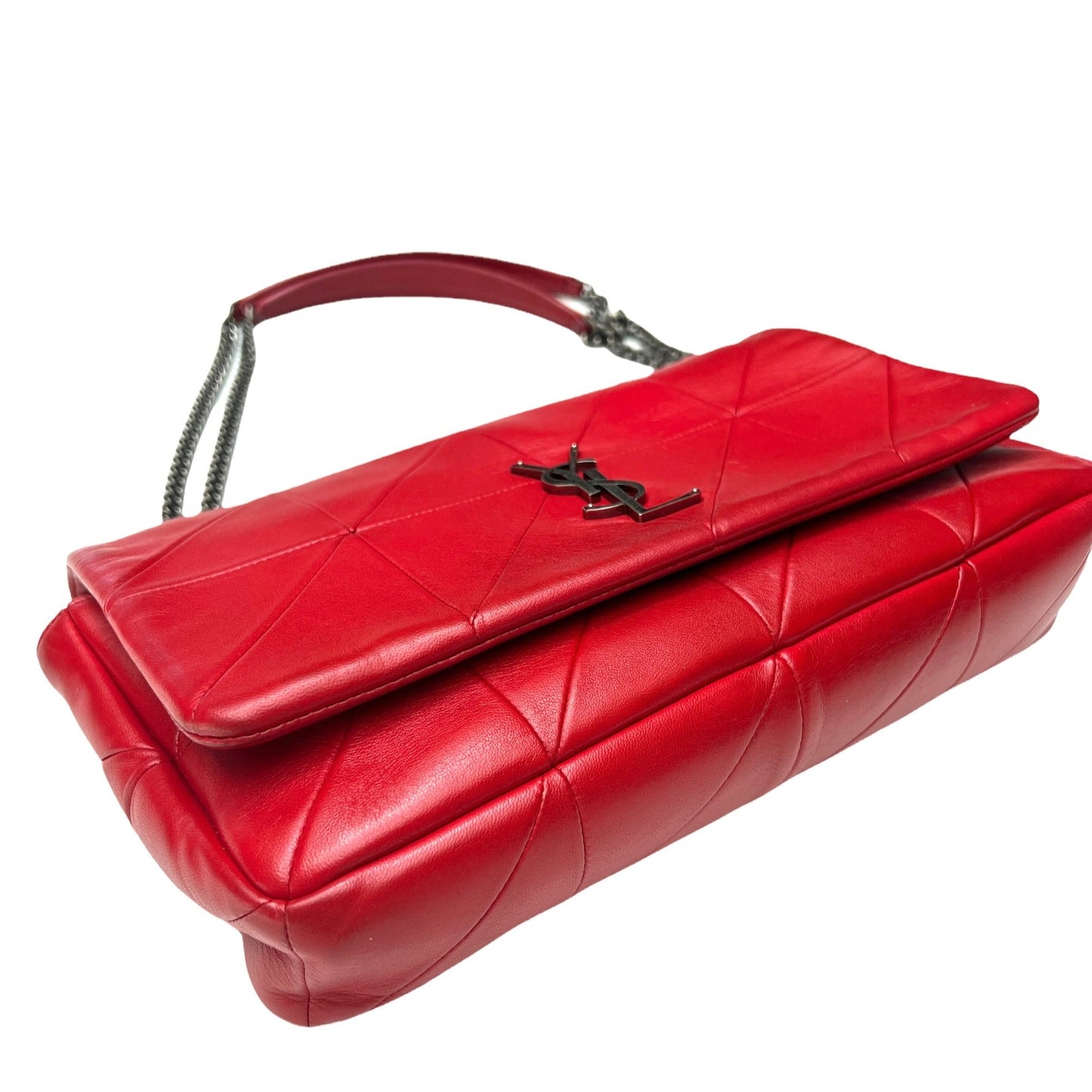 Red Jamie Leather Bag