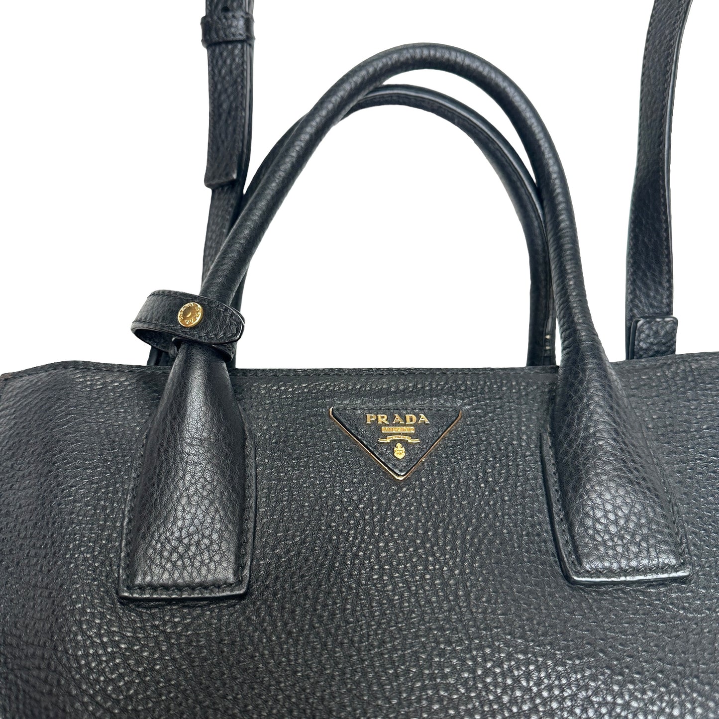 Black Leather Tote