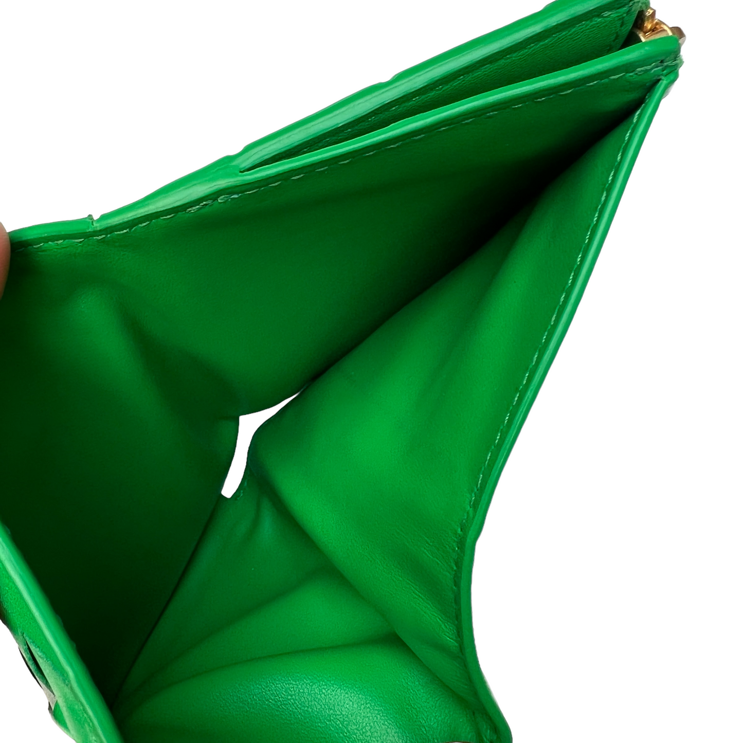 Green Folded Wallet