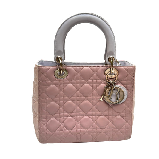 Small Tricolor Lady Dior Bag
