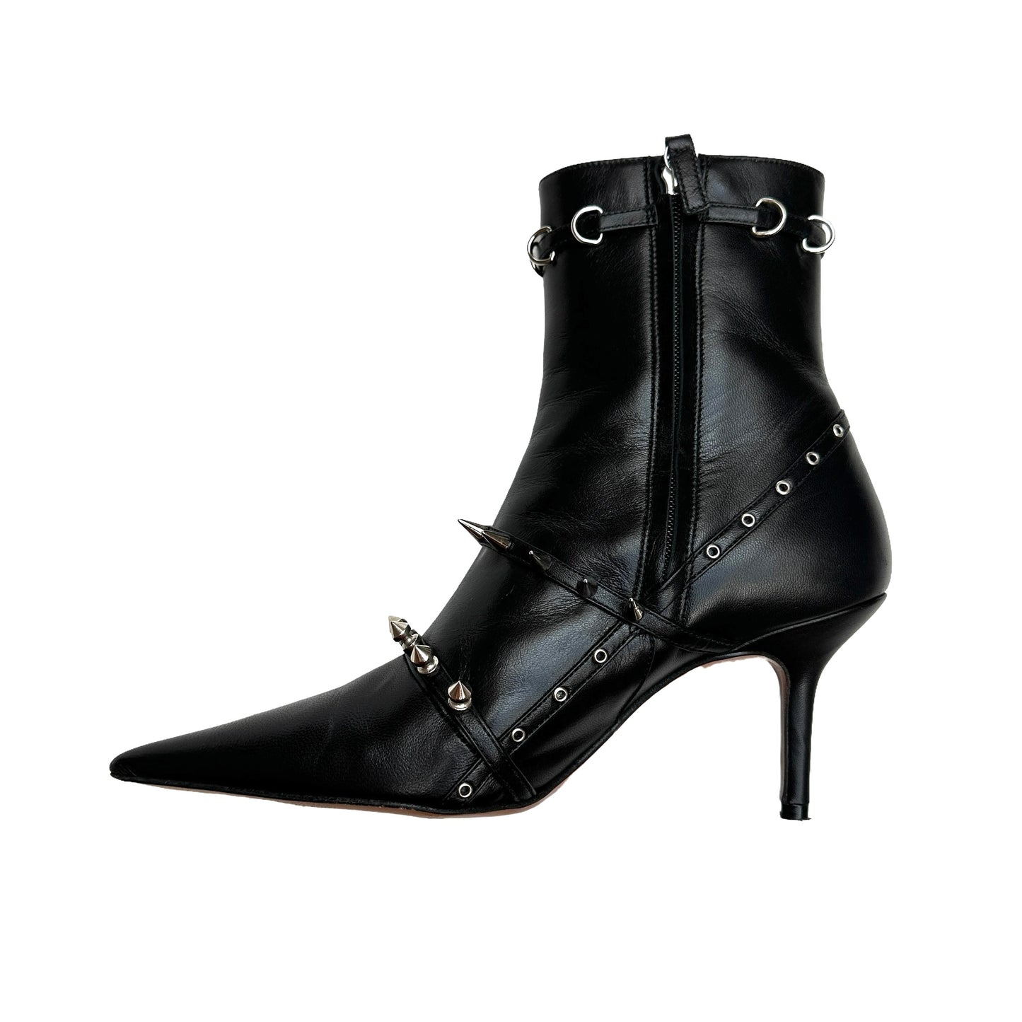 Black Boots with Spikes - 8