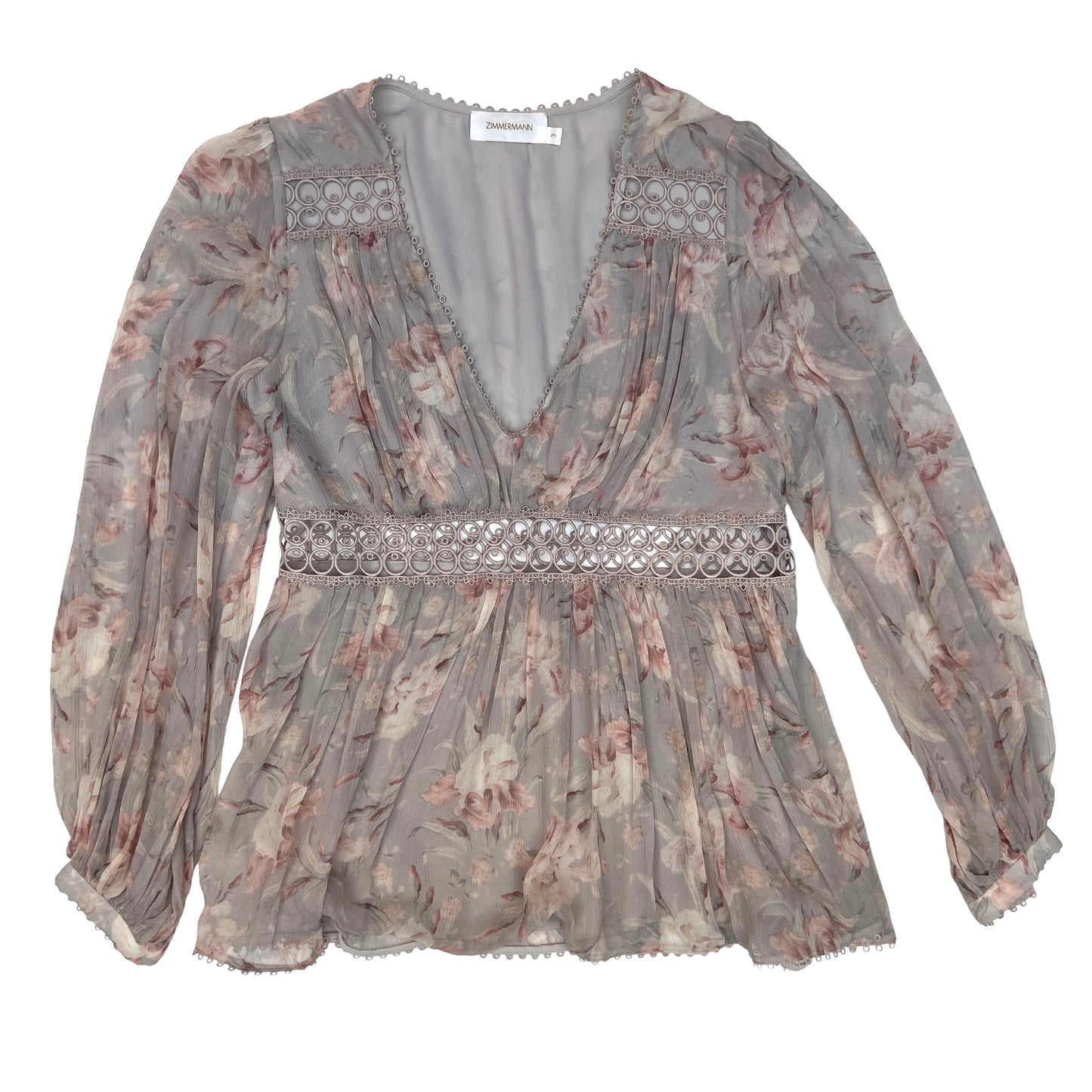 Silk Flower Top - 3