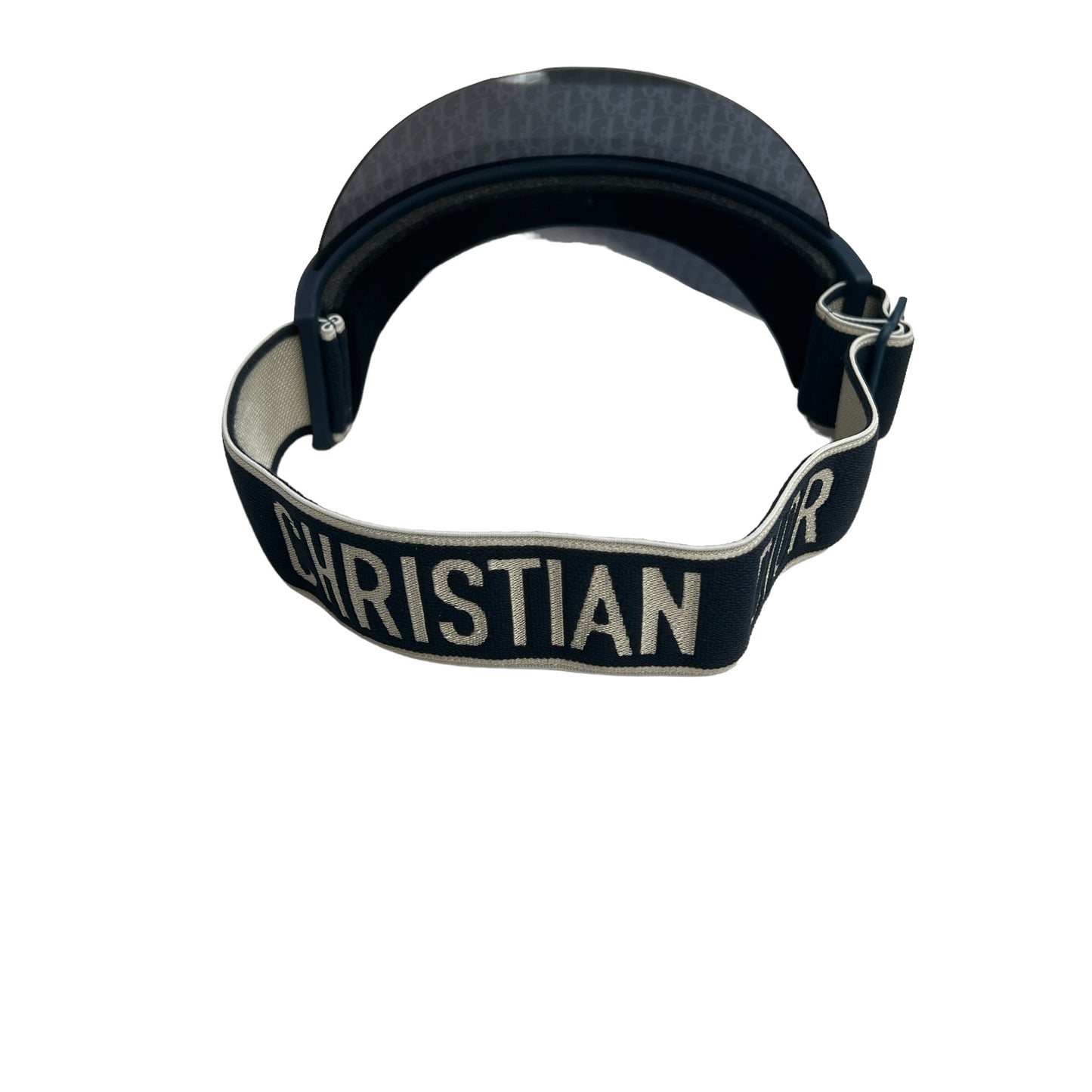 Blue Dior Oblique Visor