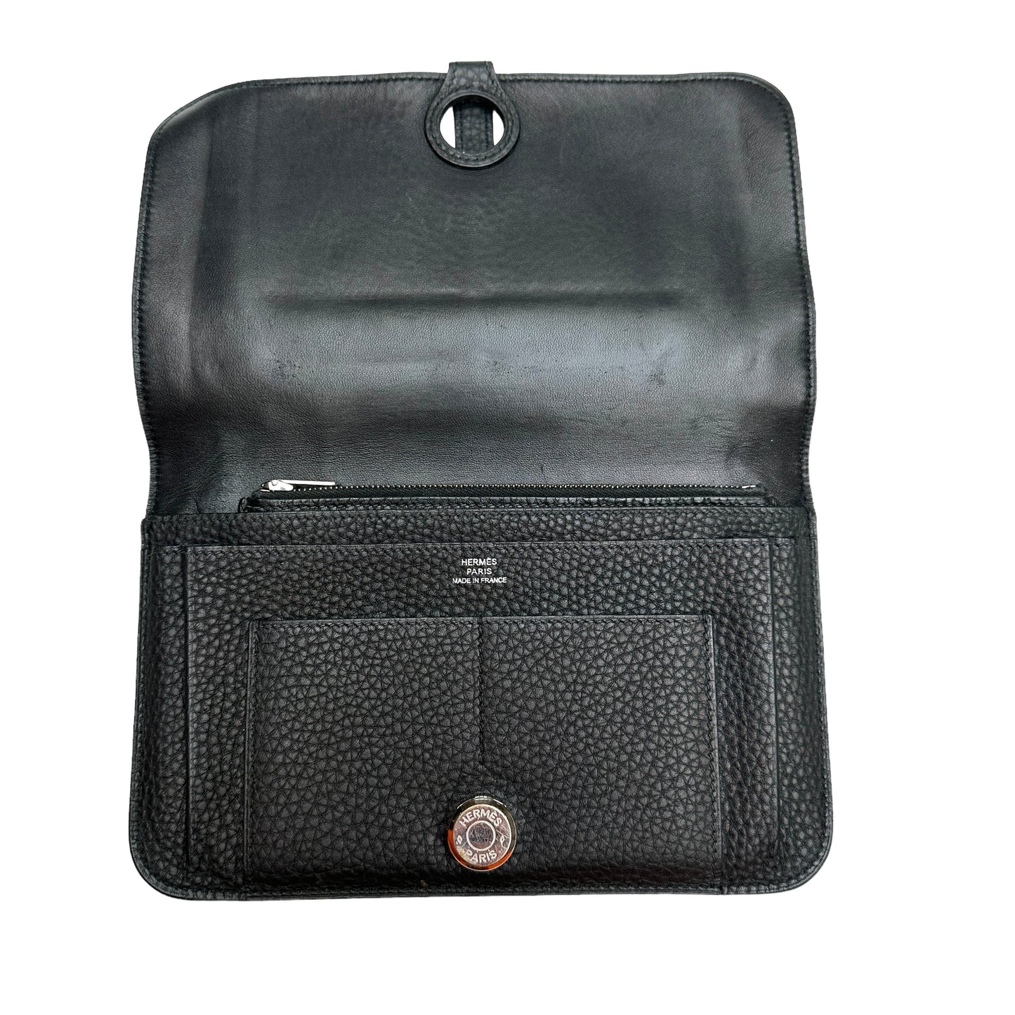 Black Dogon Leather Wallet
