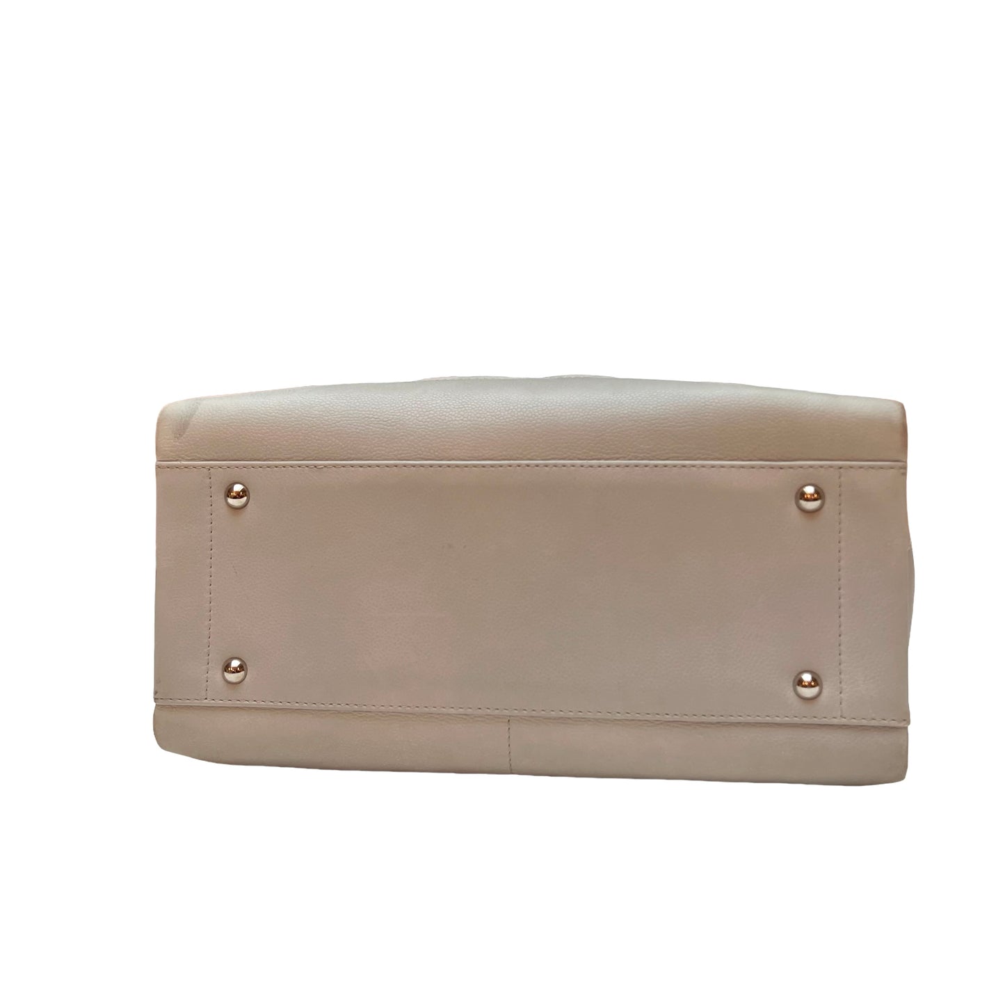 CC Grey Leather Tote