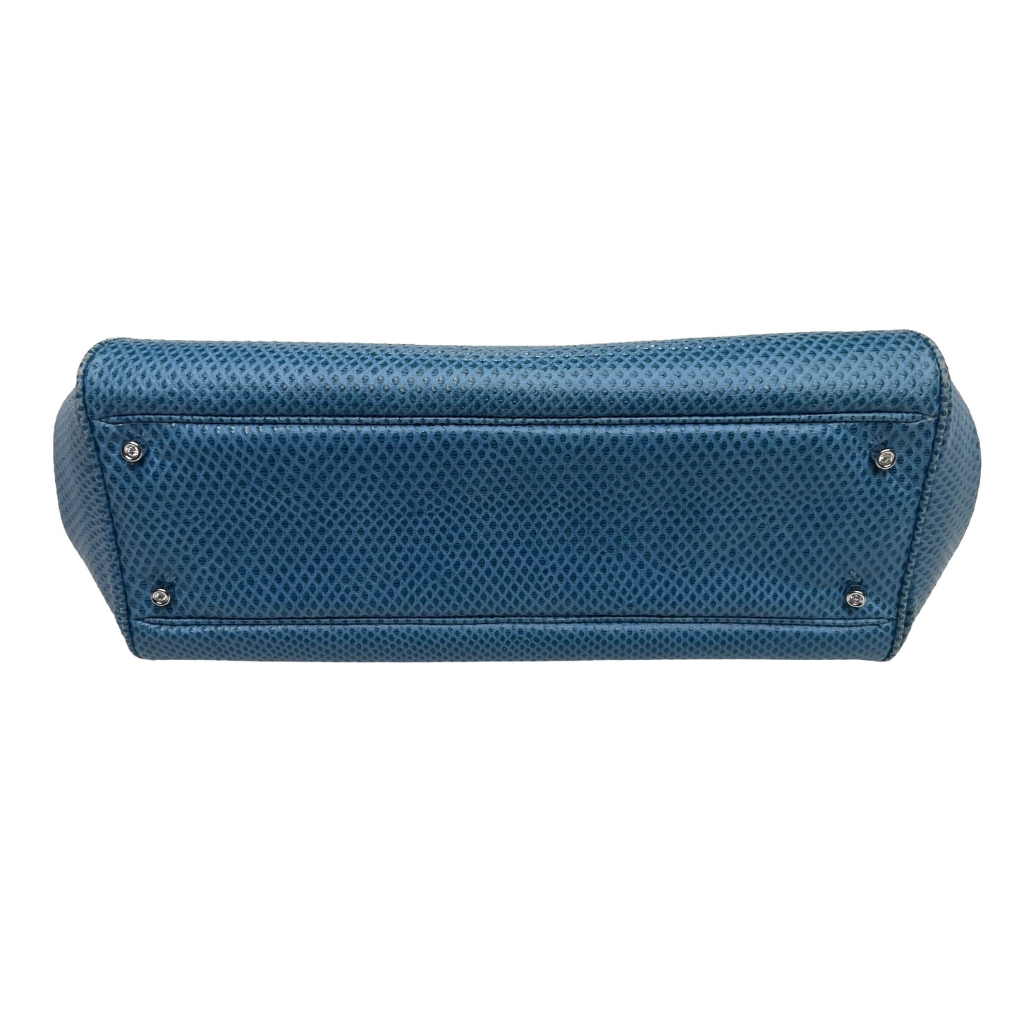 Blue Lezard Clutch w/Crystals