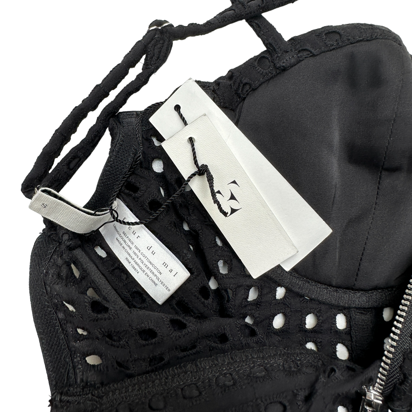 Black Bralette - S
