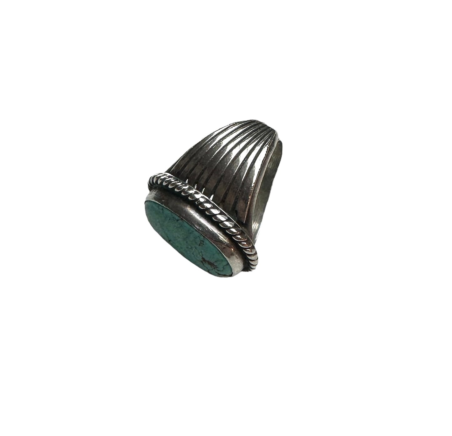 Turquoise and Silver Ring
