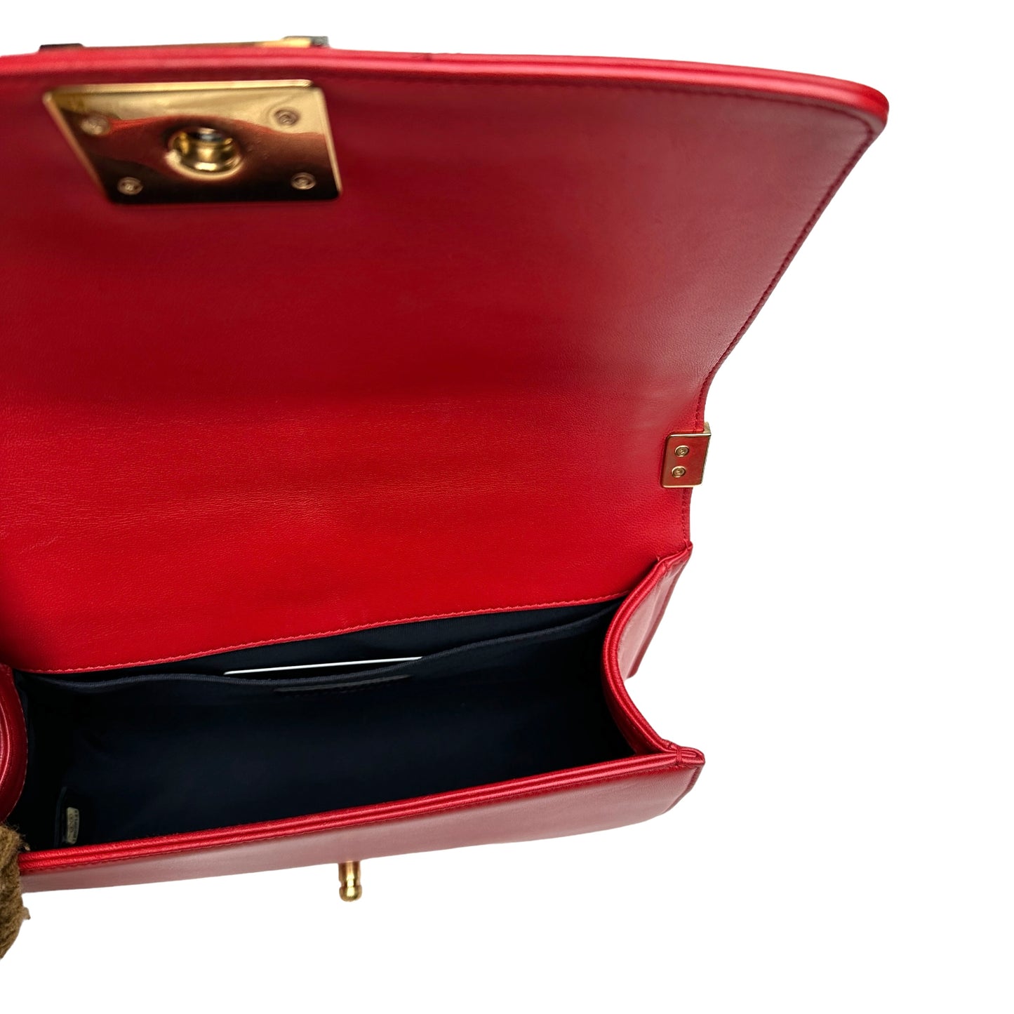 Red Waffle Boy Bag
