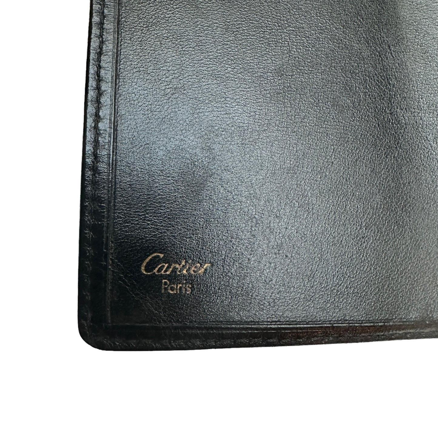 Black Vintage Leather Wallet