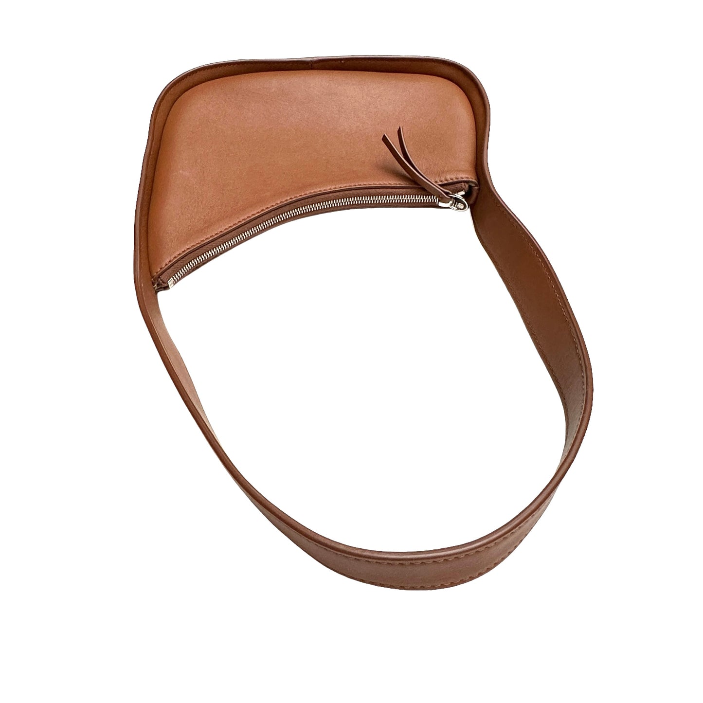 Brown Half Moon Bag