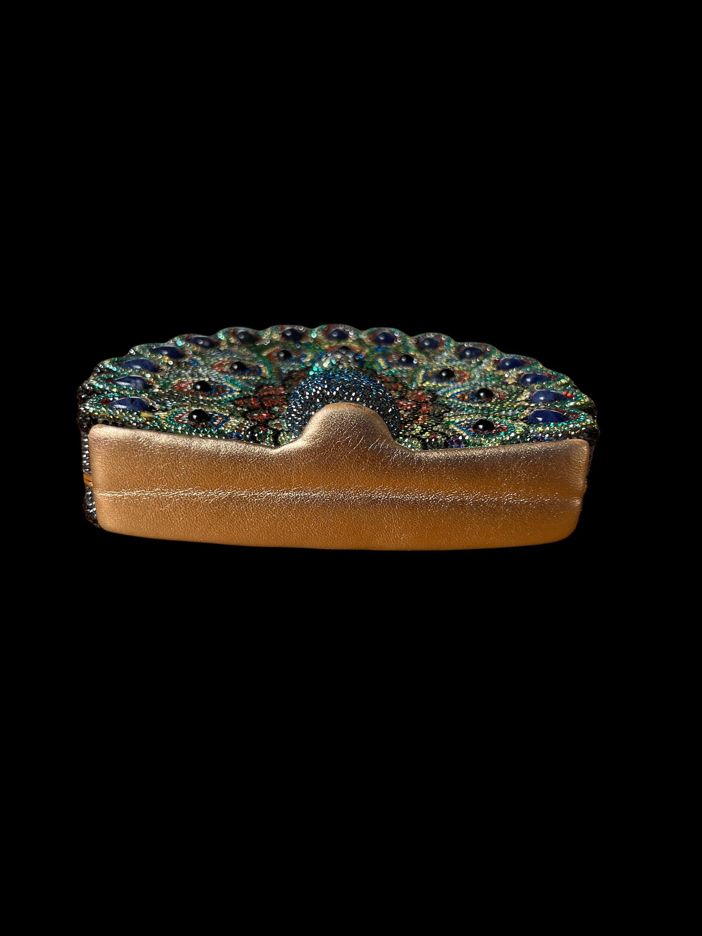 Peacock Peek A Boo Clutch