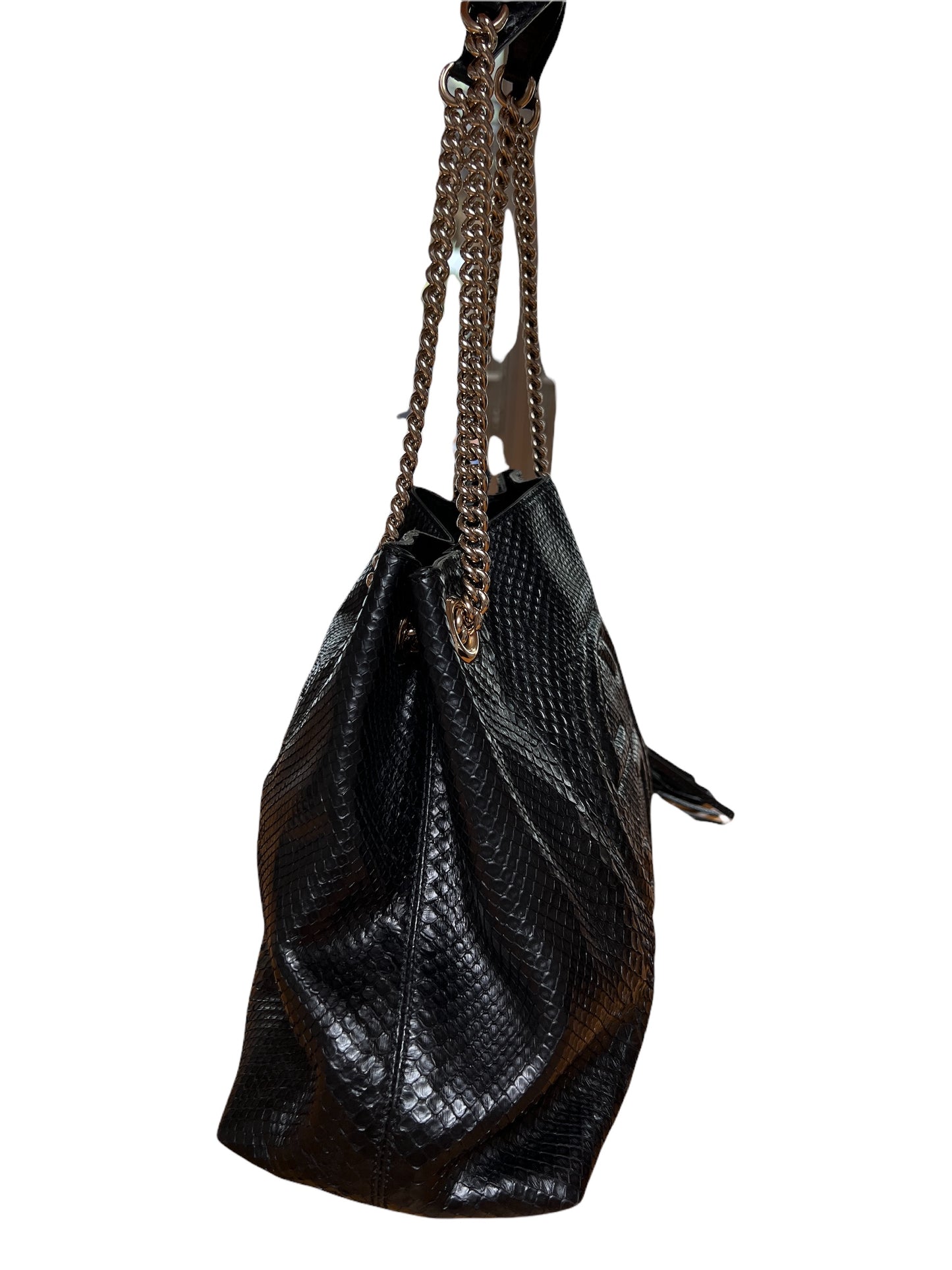 Black Leather Tote