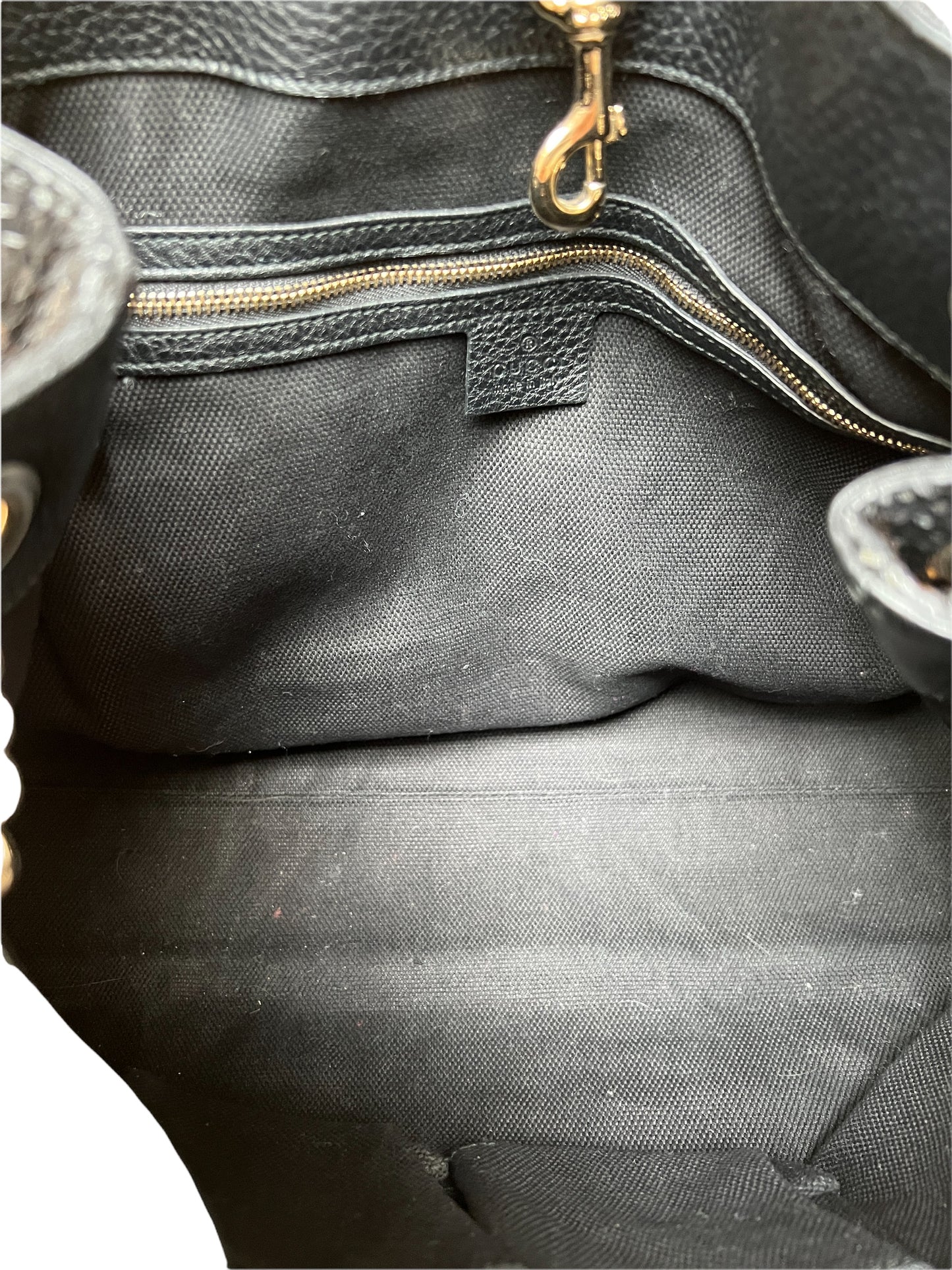 Black Leather Tote