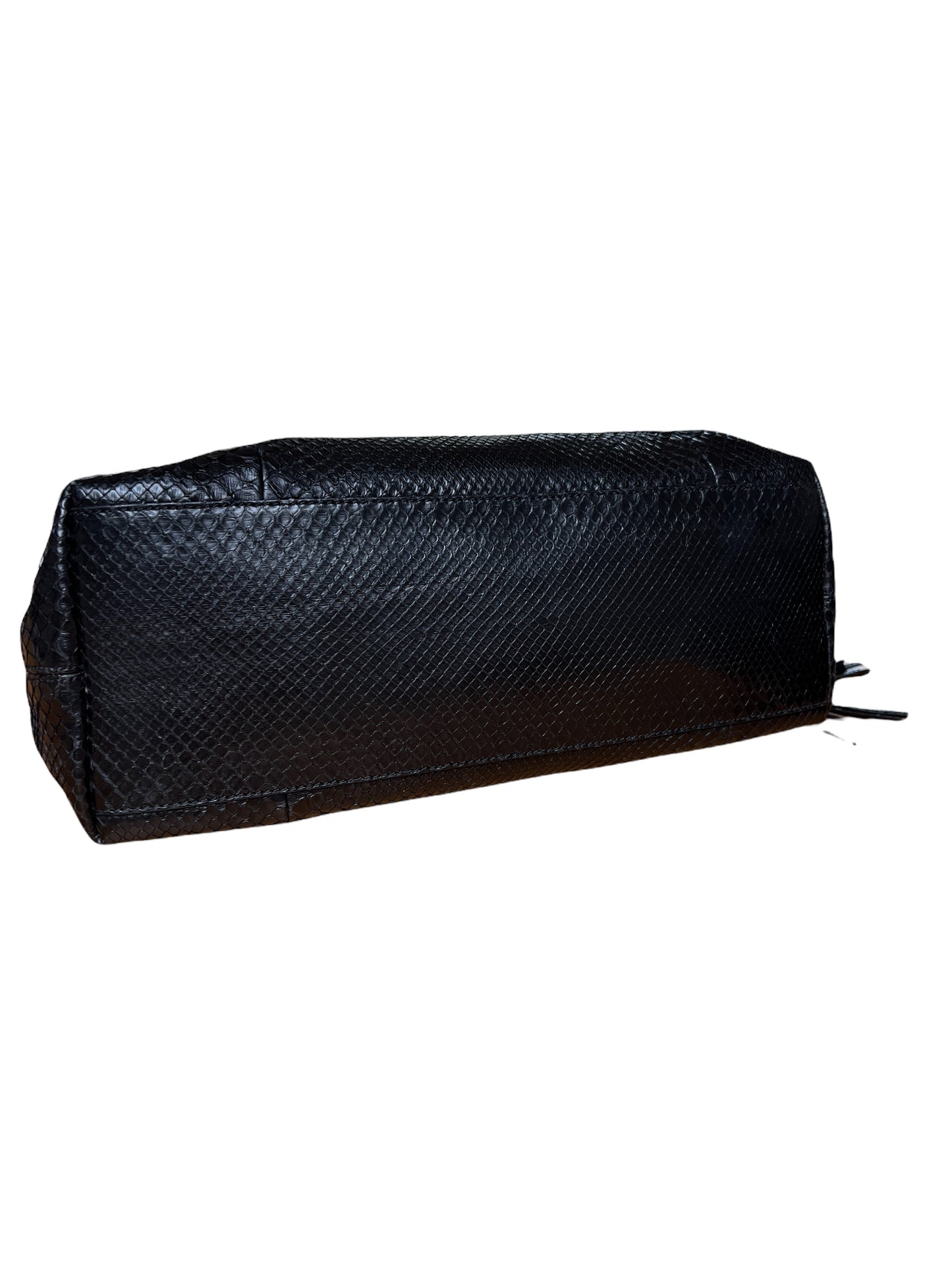 Black Leather Tote