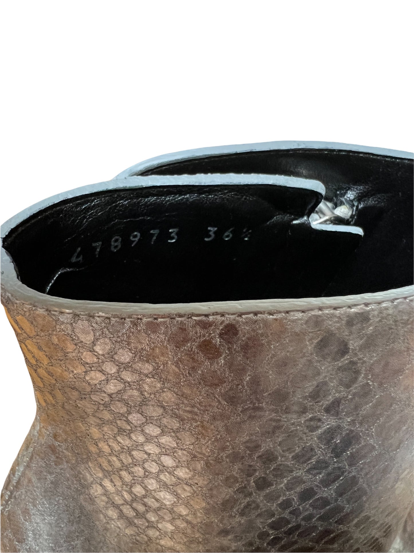 Silver Boots - 6.5