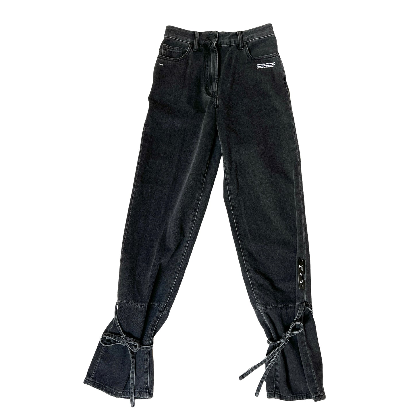 Off-White Grey Jeans - 25
